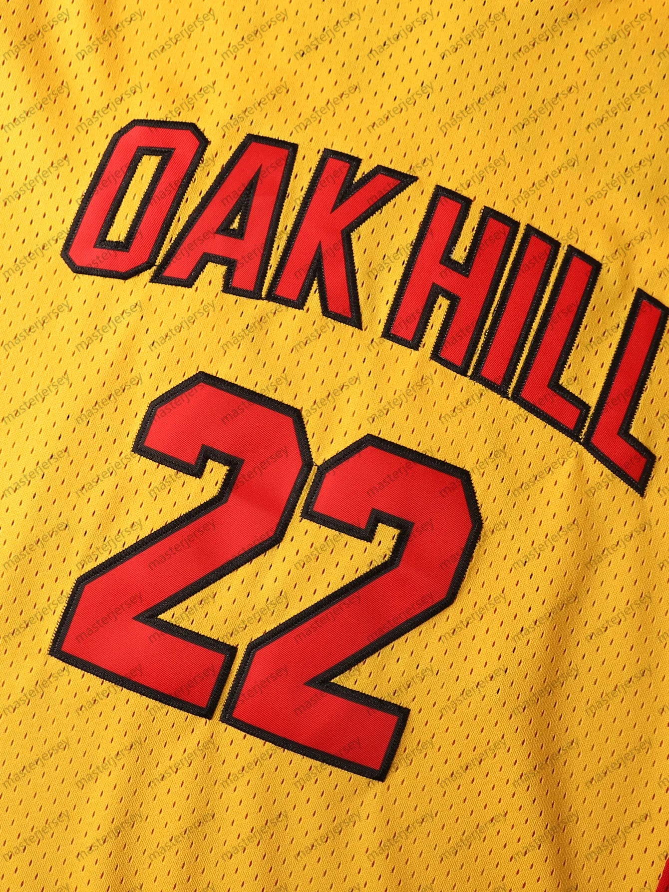 #22 ANTHONY OAK HILL Men's Basketball Jersey Sweatshirt - Embroidered Movie Mesh - SitterJersey.com