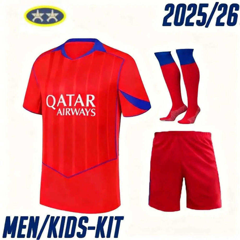 Psges Jersey 25 26 27 Ousmane Dembele Kvaratskhelia Maillot De Football Shirt To - SitterJersey.com