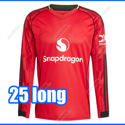 Manchester Uniteed 26 27 Jerseys CUNHA SESKO MARTINEZ MBEUMO football shirt B. F - SitterJersey.com