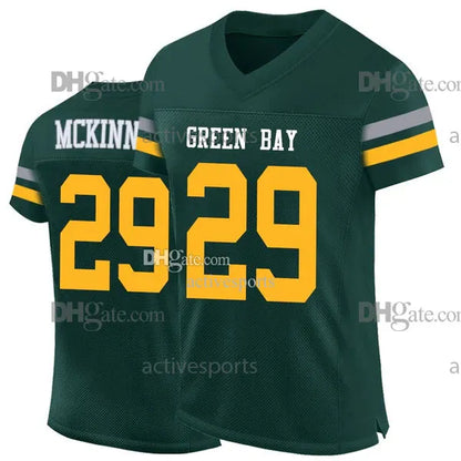 Embroidered Polyester Jersey, V-Neck Short Sleeve Sports Top, Loose Fit for Socc - SitterJersey.com