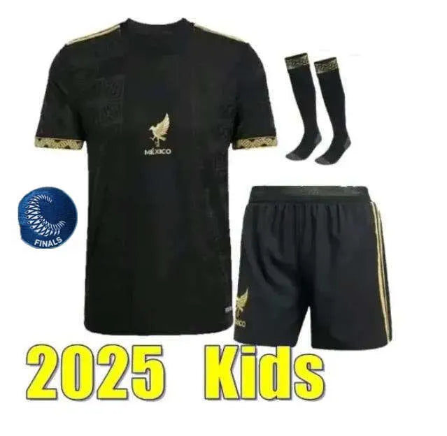 Mexico 2026 World Cup RAUL CHICHARITO Soccer Jersey 26 27 H LOZANO Kids Kit Foot - SitterJersey.com