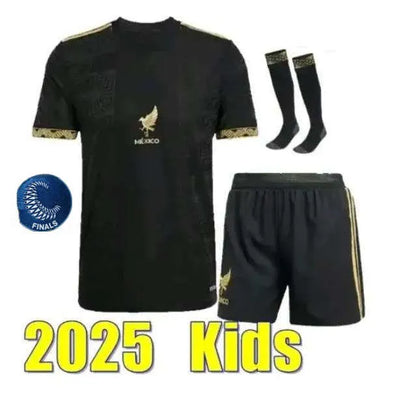 Mexico 2026 World Cup RAUL CHICHARITO Soccer Jersey 26 27 H LOZANO Kids Kit Foot - SitterJersey.com