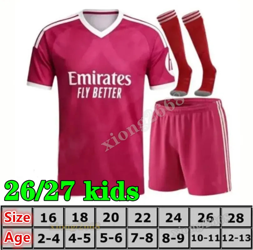2026 Reals Madrid Soccer Jerseys kids football kits MBAPPE BELLINGHAM VINI JR Sh - SitterJersey.com