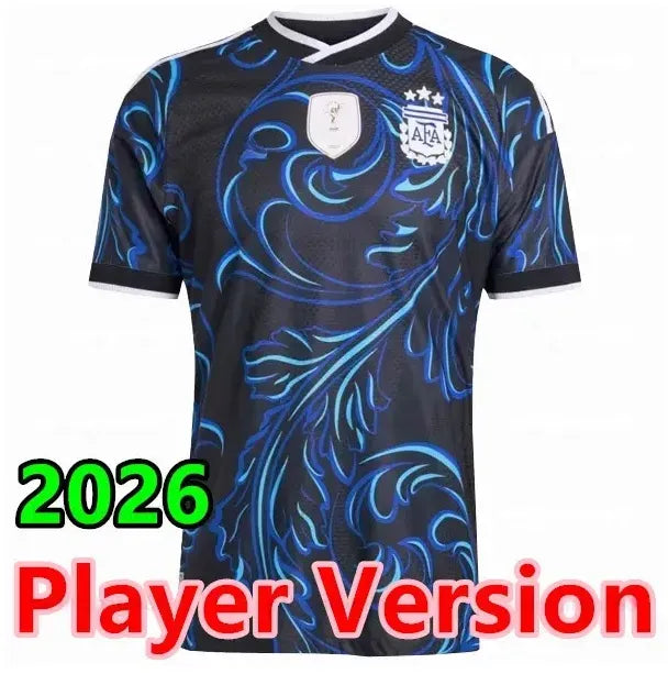 Portugal 2026 World Cup Jersey Argentina World Cup 2026 Soccer Jerseys MESSI GARNACHO DE PAUL National Team MARTINEZ KUN AGUERO Maradona Football Shirts 26 27 Women Men Kids Kit - SitterJersey.com