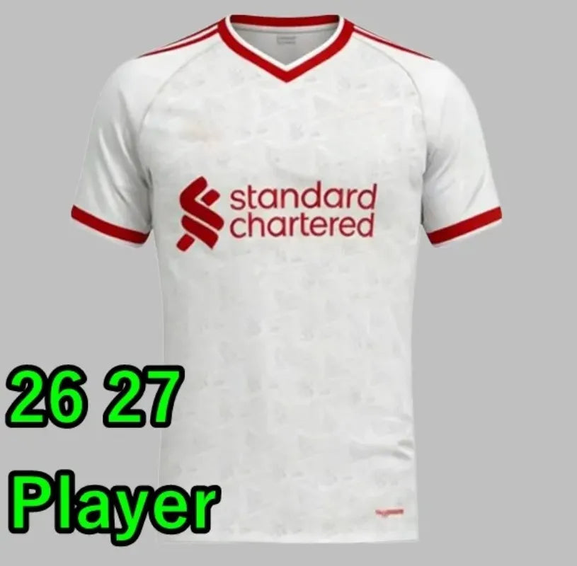 liverpool 26 27 Mohamed Salah ISAK wirtz Ekitike SZOBOSZLAI football jersey MAC  - SitterJersey.com