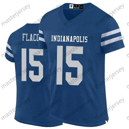 28 Taylor Richardson Flacco Downs Pittman Jr. 2024 Cities Football Jerseys Pierc - SitterJersey.com