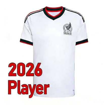 Mexico 2026 World Cup RAUL CHICHARITO Soccer Jersey 26 27 H LOZANO Kids Kit Foot - SitterJersey.com
