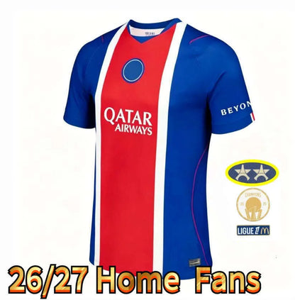 Psges Jersey 25 26 27 Ousmane Dembele Kvaratskhelia Maillot De Football Shirt To - SitterJersey.com