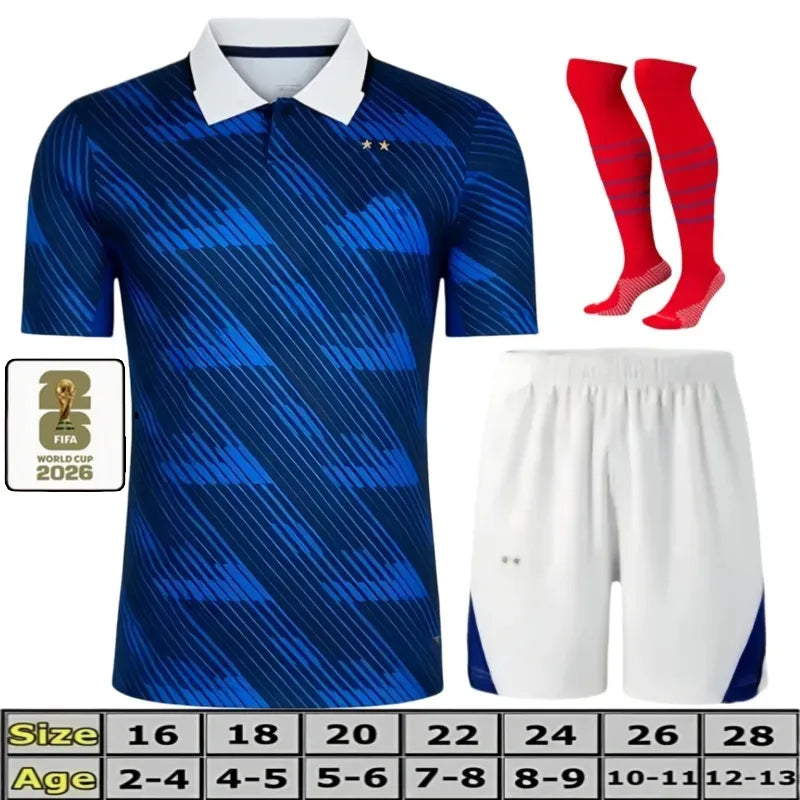 France jersey world cup 2026 French Soccer Jerseys MBAPPE DEMBELE EKITIKE Olise  - SitterJersey.com