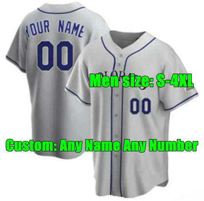 S-4XL 2024 Custom Kris Bryant Jersey Wilson Randal Grichuk Connor Joe Charlie Bl - SitterJersey.com