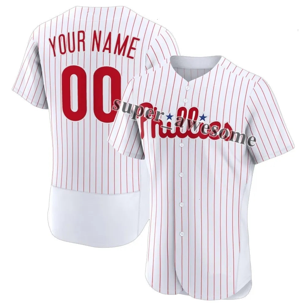 Bryce Harper Baseball Jersey Trea Turner Kyle Schwarber JT Realmuto Alec Bohm Br - SitterJersey.com