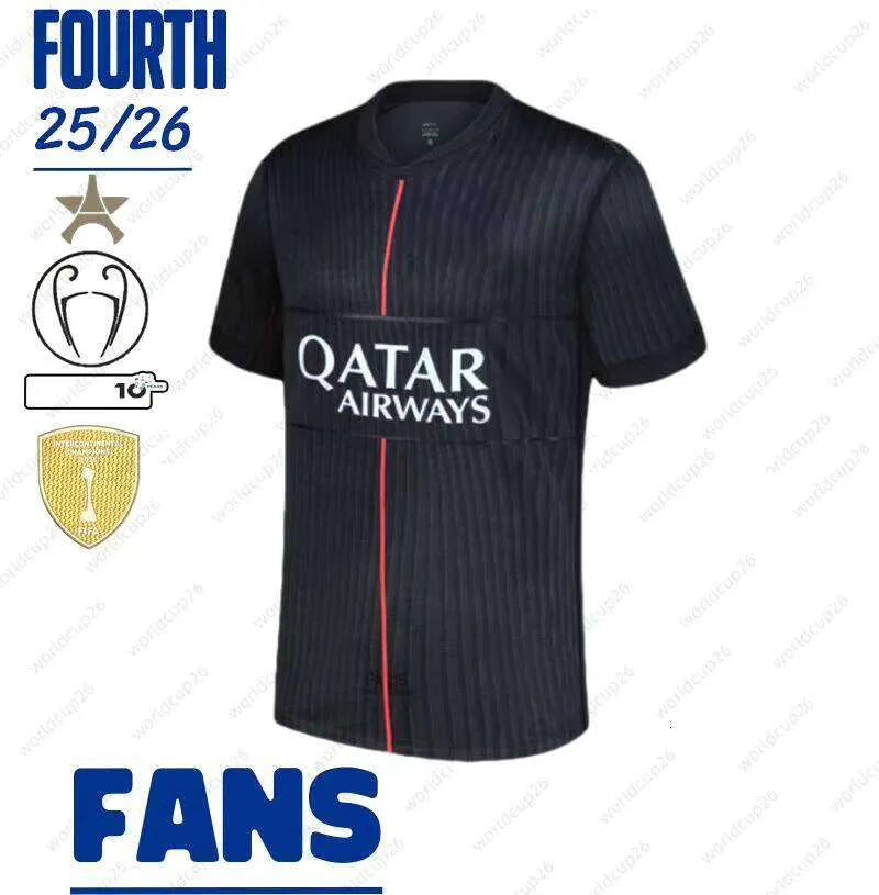 25/26 Season 1:1 Soccer Football Jersey Outdoor Sports Shirt Dembele Doue Kvarat - SitterJersey.com