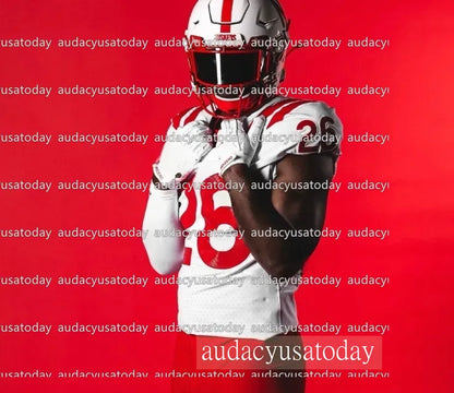 2026-27 Nebraska Cornhuskers Football Jersey Men women Daniel Kaelin Mekhi Nelso - SitterJersey.com