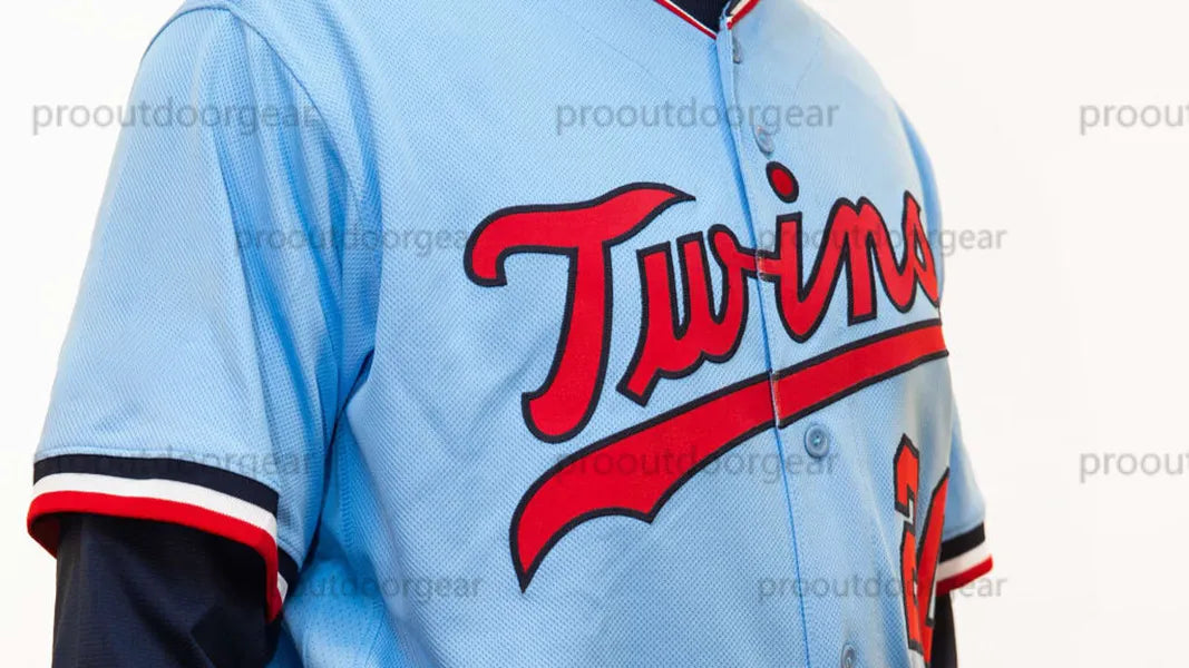 Correa Baseball Jersey Lopez Ryan Lewis Miranda Buxton Kepler Duran Castro Julie - SitterJersey.com