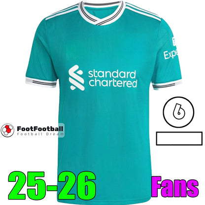 2026 ISAK EKITIKE WIRTZ DIOGO J. KERKEZ FRIMPONG M.SALAH liverpool 26 27 FC Foot - SitterJersey.com