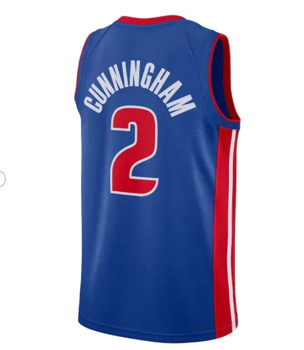 Cade Cunningham Basketball Jerseys Piston Jaden Ivey Jalen Duren Ausar Thompson  - SitterJersey.com