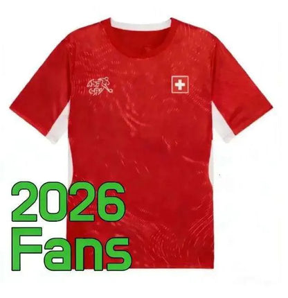 Switzerland Jersey 2026 World Cup National Team Soccer Jerseys 26 27 ELVEDI AKAN - SitterJersey.com