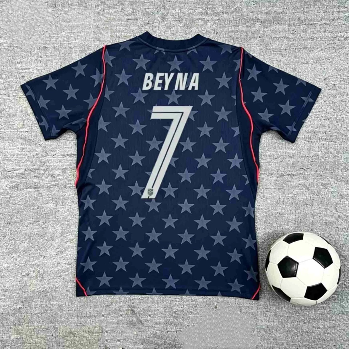 2026 USA HOME World Cup football jersey BEYNA MCKENNIE PULISIC BALOGUN Fans and  - SitterJersey.com