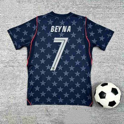 2026 USA HOME World Cup football jersey BEYNA MCKENNIE PULISIC BALOGUN Fans and  - SitterJersey.com