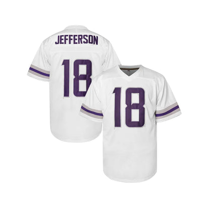 18 Men Comfy V-Neck Football Jerseys Mesh Embroidery For Training And Competitio - SitterJersey.com