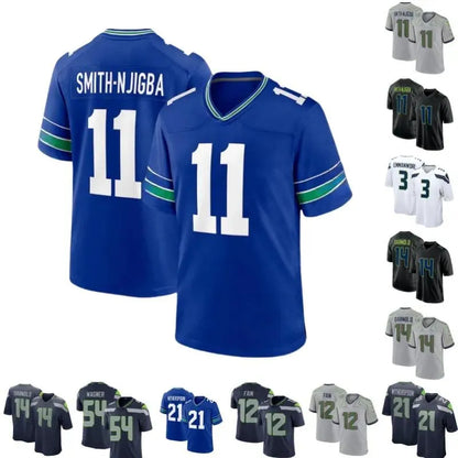 Youth/Kids #9 BOUCHER Orange Loose Breathable American Football Jerseys Embroide - SitterJersey.com