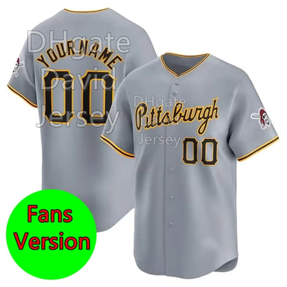 2026 City Pittsburghs Pirates Jersey Paul Skenes Roberto Clemente Konnor Griffin - SitterJersey.com