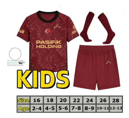 Galatasaray 25 26 27 Soccer Jerseys ICARDI ZANIOLI BAKAMBU MERTENS ZAHA AKGUN AK - SitterJersey.com
