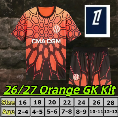 26 27 Maillot Marseille 2027 OM Monumentale Soccer Jerseys GREENWOOD RULLI BALER - SitterJersey.com