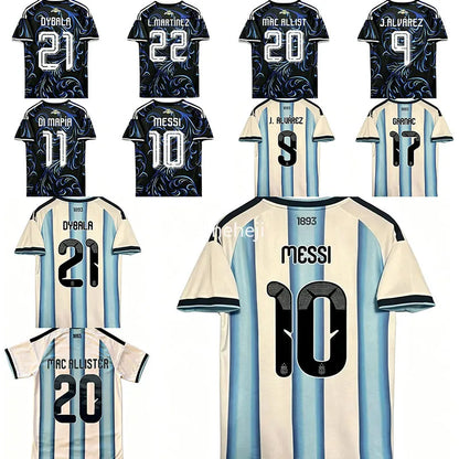 UK local ArgentinaS World Cup soccer Jerseys 26 27 MARADONA J. ALVAREZ FC Men Ki - SitterJersey.com