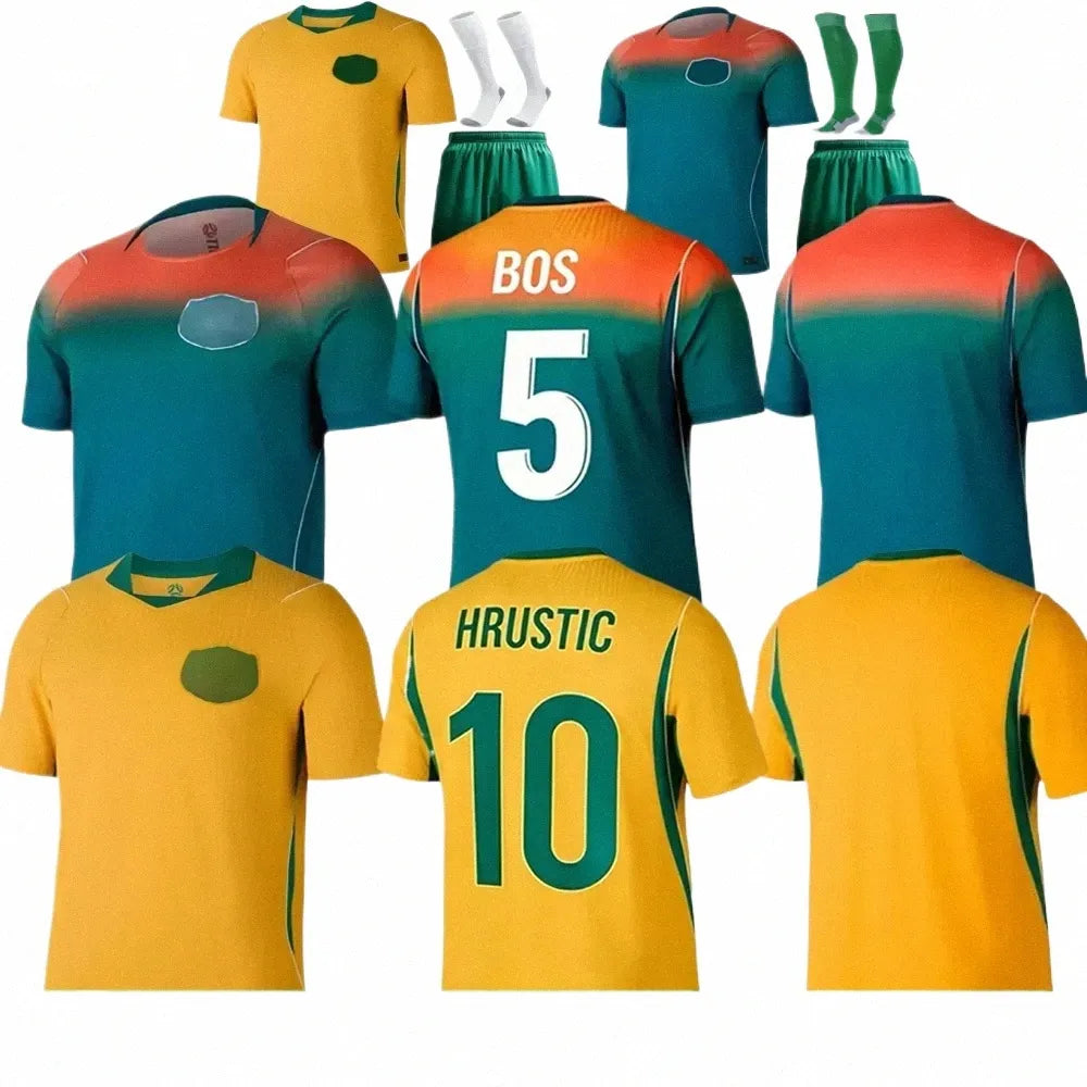 2026 Australia World Cup Soccer Jerseys national team 26 27 KENNEDY CATLEY HRUST - SitterJersey.com