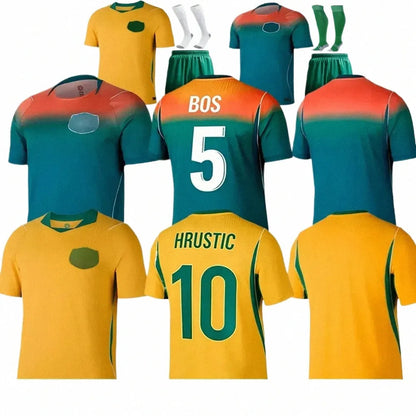 2026 Australia World Cup Soccer Jerseys national team 26 27 KENNEDY CATLEY HRUST - SitterJersey.com