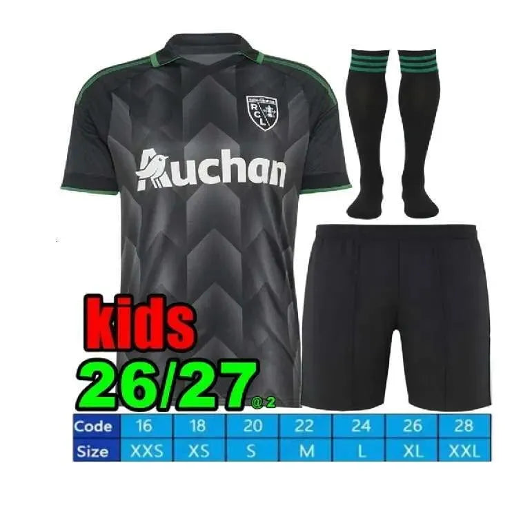 26 27 maillots de foot rc lens soccer jersey 2026 2027 Medina Nzola Said Koyalip - SitterJersey.com