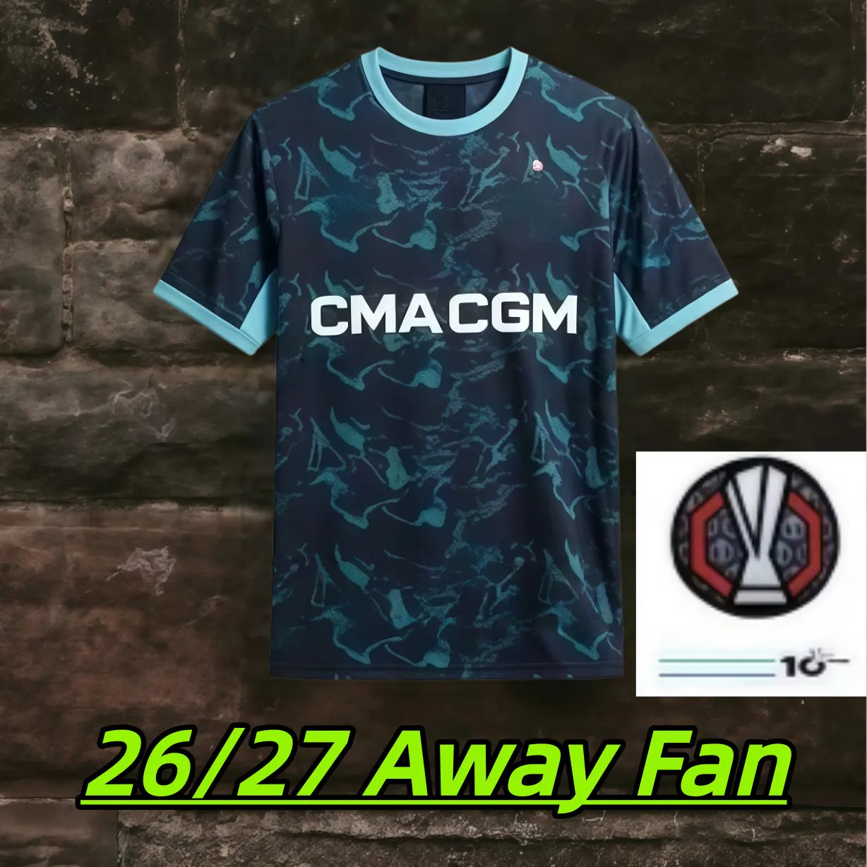 26 27 Maillot Marseille 2027 OM Monumentale Soccer Jerseys GREENWOOD RULLI BALER - SitterJersey.com