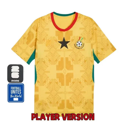ghana jersey 2026 worldcup J.AYEW A.AYEW KUDUS SEMENYO WILLIAMS soccer jersey PA - SitterJersey.com