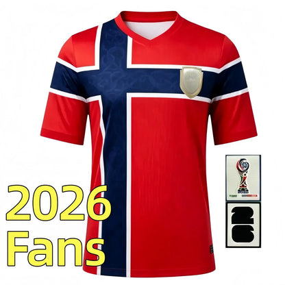 Norway jersey 2026 World Cup Soccer Jerseys HAALAND SORLOTH NUSA AASGAARD HORN M - SitterJersey.com