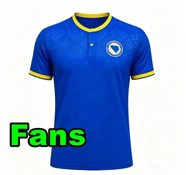 2026 Bosnia-Herzegovina World Cup Jerseys Bosnia and Herzegovina Dzeko Soccer Je - SitterJersey.com