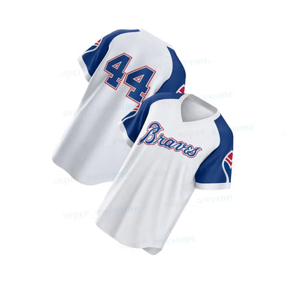 Ronald Acuna Jr Braves Baseball Jersey Matt Olson Ozzie Albies Austin Riley Chri - SitterJersey.com