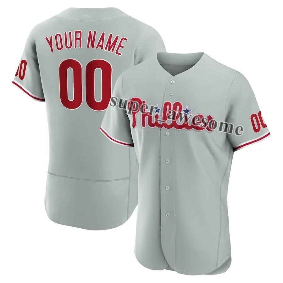Bryce Harper Baseball Jersey Trea Turner Kyle Schwarber JT Realmuto Alec Bohm Br - SitterJersey.com