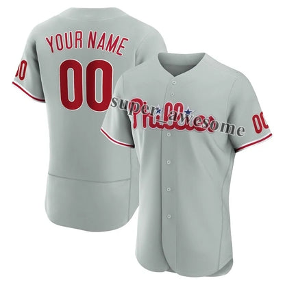 Bryce Harper Baseball Jersey Trea Turner Kyle Schwarber JT Realmuto Alec Bohm Br - SitterJersey.com