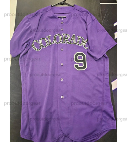 Baseball Jersey McMahon 19 Blackmon Jones Rodgers Mom Custom Sweatshirt - Embroi - SitterJersey.com