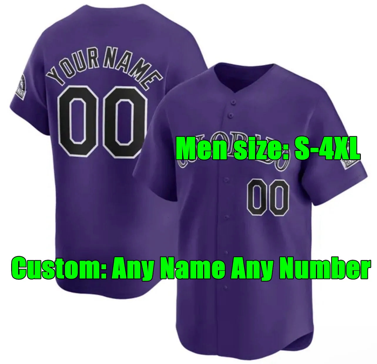 S-4XL 2024 Custom Kris Bryant Jersey Wilson Randal Grichuk Connor Joe Charlie Bl - SitterJersey.com
