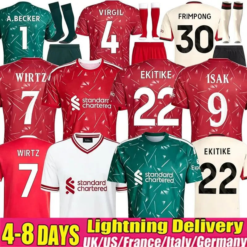 26 27 LiverpPudlian soccer jerseys S-4XL MAC ALLISTER ALEXANDE R-ARNOL D LUIS DI - SitterJersey.com