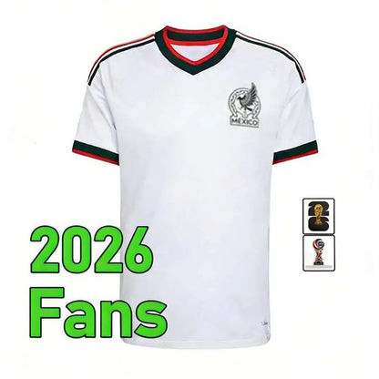 Mexico 2026 World Cup RAUL CHICHARITO Soccer Jersey 26 27 H LOZANO Kids Kit Foot - SitterJersey.com
