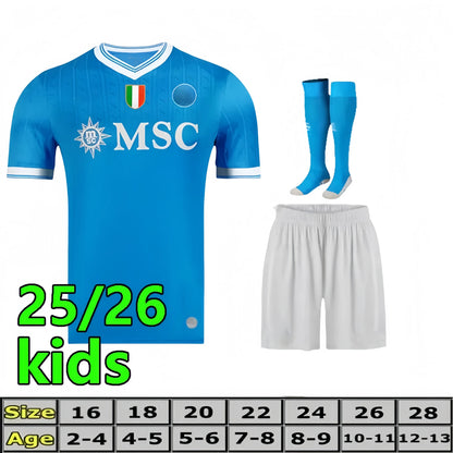 Napoli jersey world cup 2026 Jersey LUKAKU DE BRUYNE MCTOMINAY OSIMHEN SCOTT BUO - SitterJersey.com