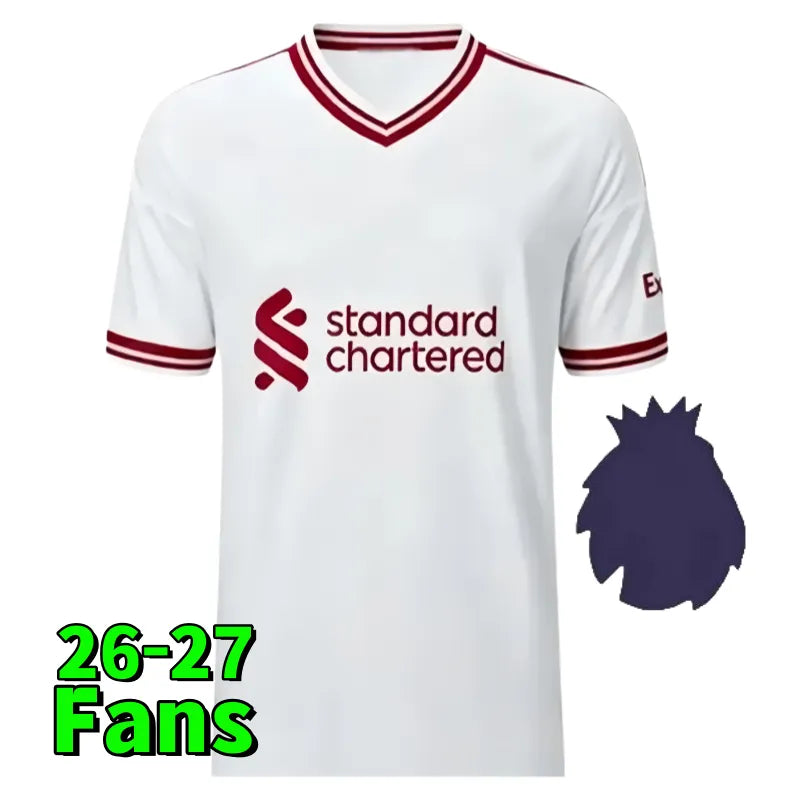 liverpooll 25 26 27The Reds Mohamed ISAK WIRTZ MAC ALLISTER Home Away men Soccer - SitterJersey.com