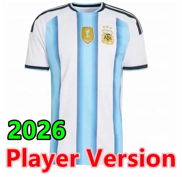 Portugal 2026 World Cup Jersey Argentina World Cup 2026 Soccer Jerseys MESSI GARNACHO DE PAUL National Team MARTINEZ KUN AGUERO Maradona Football Shirts 26 27 Women Men Kids Kit - SitterJersey.com