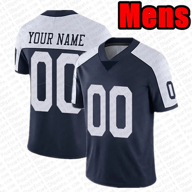 CeeDee Lamb George Pickens Dak Prescott Football Jersey Brandon AubreyEmmitt Smi - SitterJersey.com