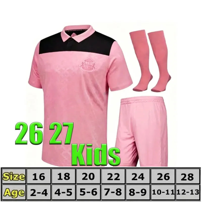 SUNDERLAND 25 26 27 NEW Soccer Jerseys STEWART SIMMS ROBERTS AMAD CLARKE DAJAKU  - SitterJersey.com