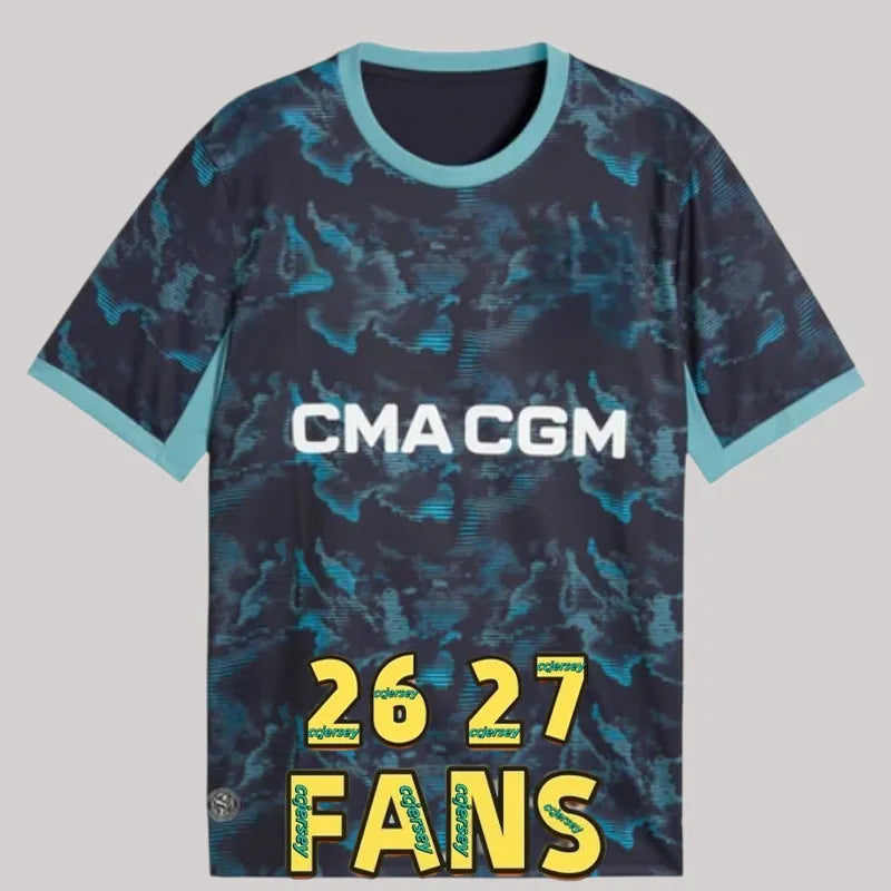 25 26 27 maillot de foot GREENWOOD marseille jersey soccer PAVARD MEDINA PAIxao  - SitterJersey.com