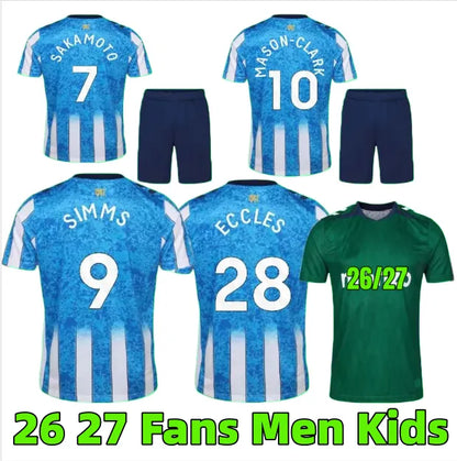 26 27 Coventry City Soccer Jerseys 2026 2027 Rudoni Wright Simms MASON-CLARK Ecc - SitterJersey.com
